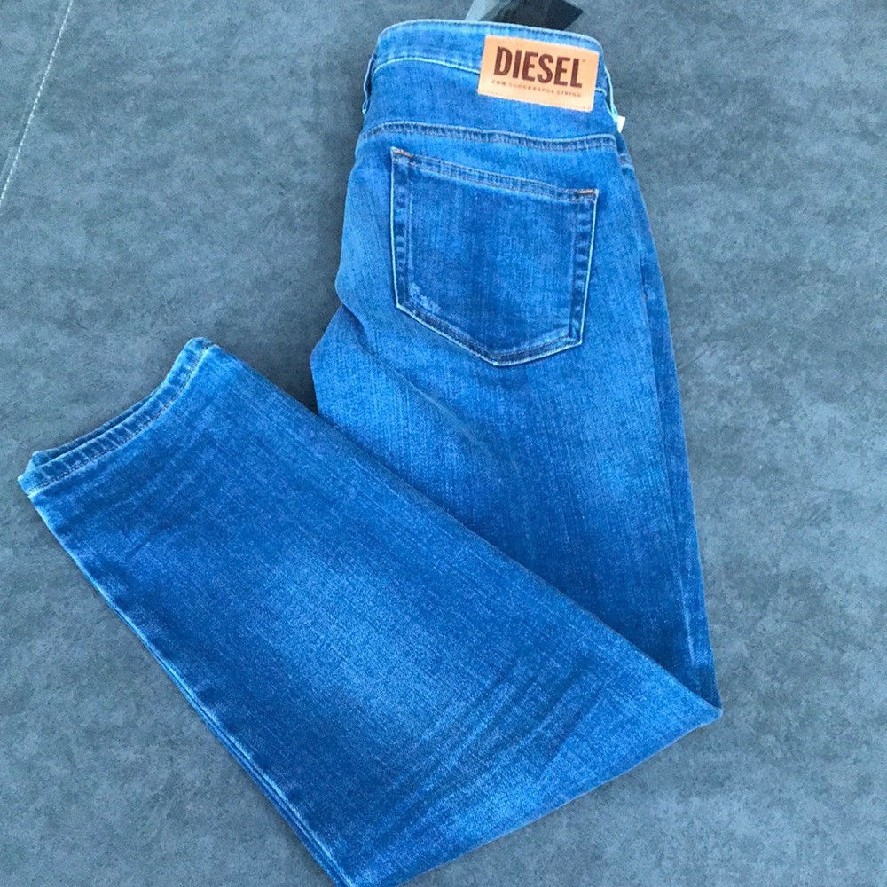 Diesel Jeans Women Size 26 Blue D Rifty slim low waist women’s jeans Brand New
